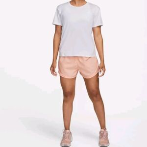 Nike Women's Dri-fit Peach Running Shorts SZ L